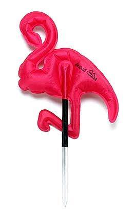 Part of the fun of car camping is being able to pack everything  including the kitchen sink - Scott Doggett FLAMINGO TENT PEGS John Waters watch out. Nothing conveys camp better than a tent pegged with pink flamingos. $20. (406) 586-5258.