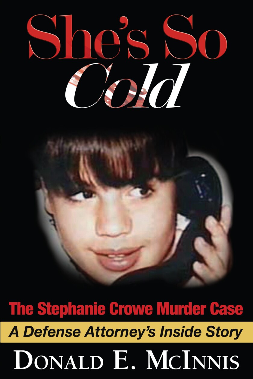 Cover of a new book on the Stephanie Crowe murder.