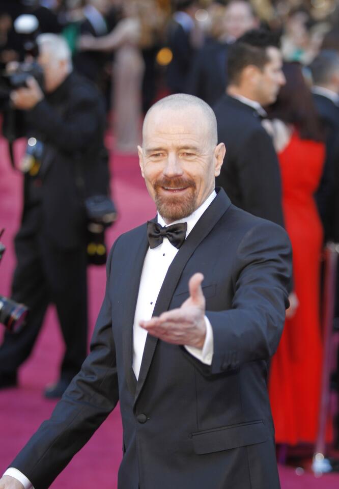 Oscars 2013 arrivals: Bryan Cranston