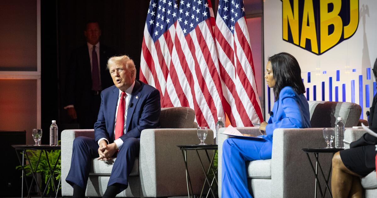 Black journalists fact-checked Trump to his face. More of this, please