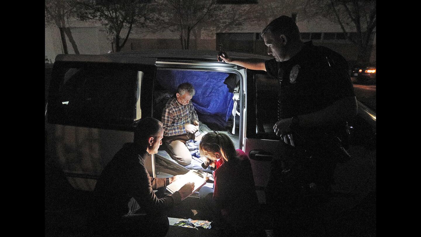 Photo Gallery: Homeless count in Glendale