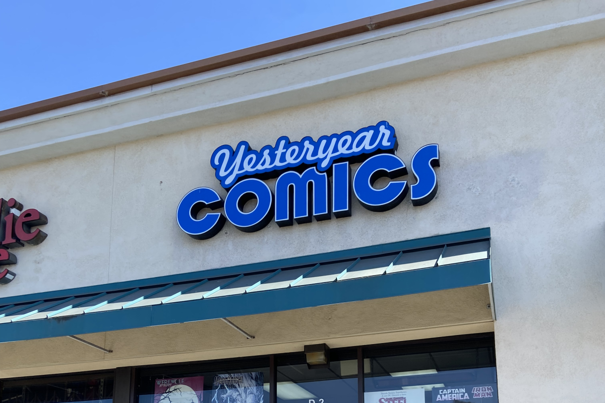 The exterior of Yesteryear comics in 2022.