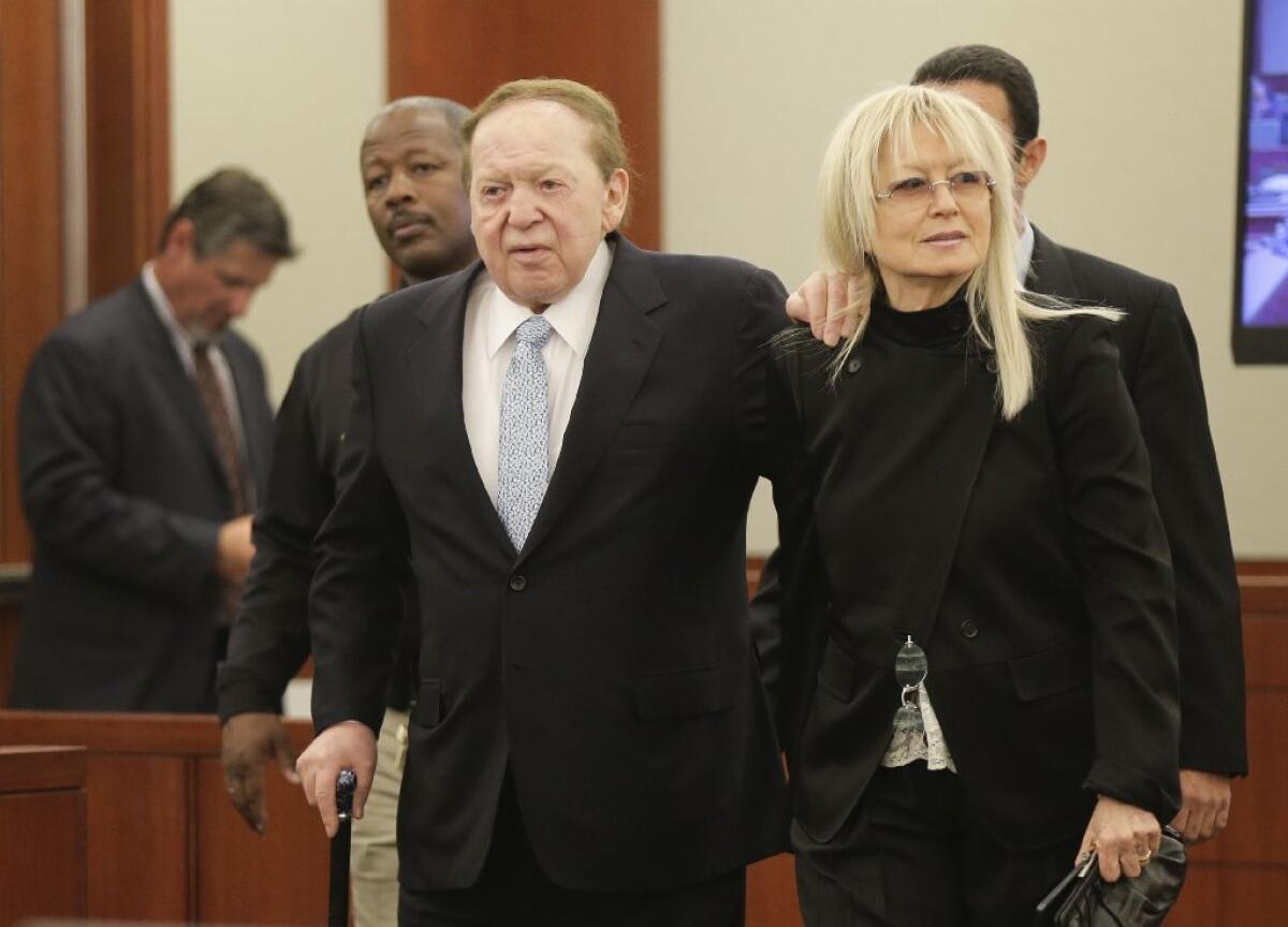 Sheldon and Miriam Adelson thought they could make secret campaign contributions, but they were wrong.