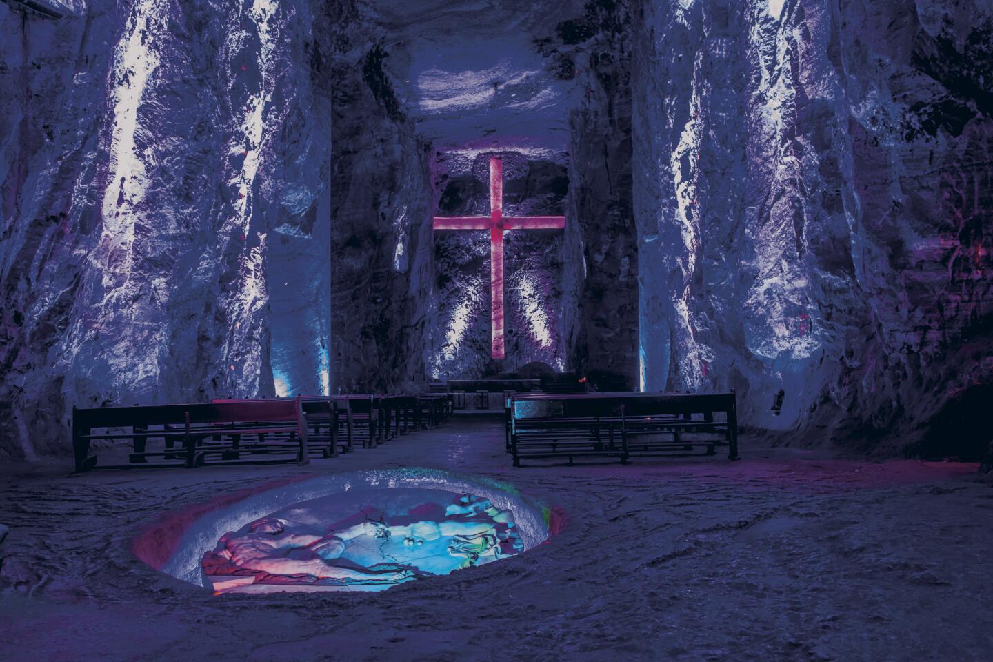 Colombia’s salt cathedral, one of only three in the world, is a house of worship carved from 250,000 tons of salt. Ambling along the 14 small chapels – each representing a Station of the Cross from Jesus’ final journey – is an amazing passage through exquisite religious symbolism and mining triumph. Don't forget to check out the central nave (the world’s largest underground church) where a mammoth cross, lit from head to toe, casts an unforgettable, ethereal glow.