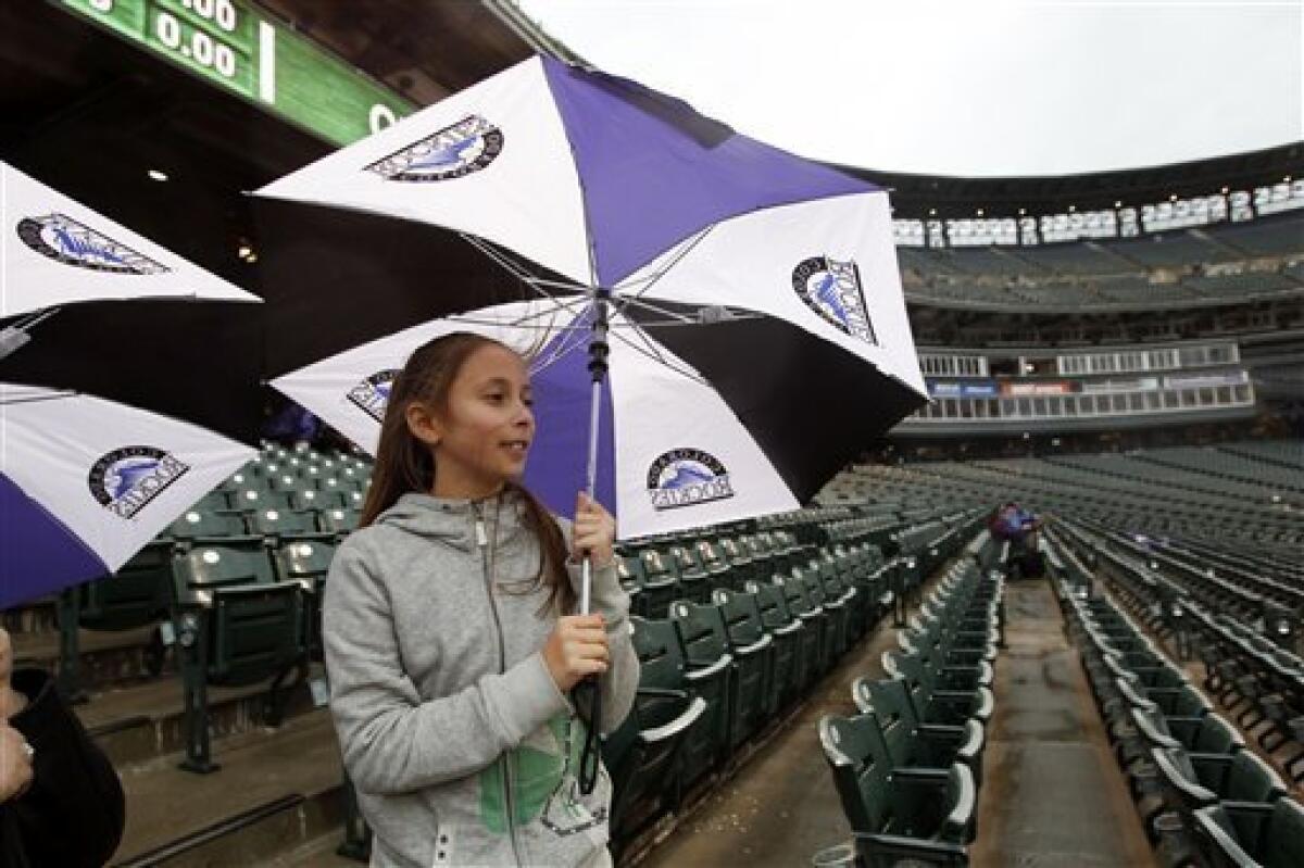 Colorado Rockies host San Diego Padres in home opener at Coors Field