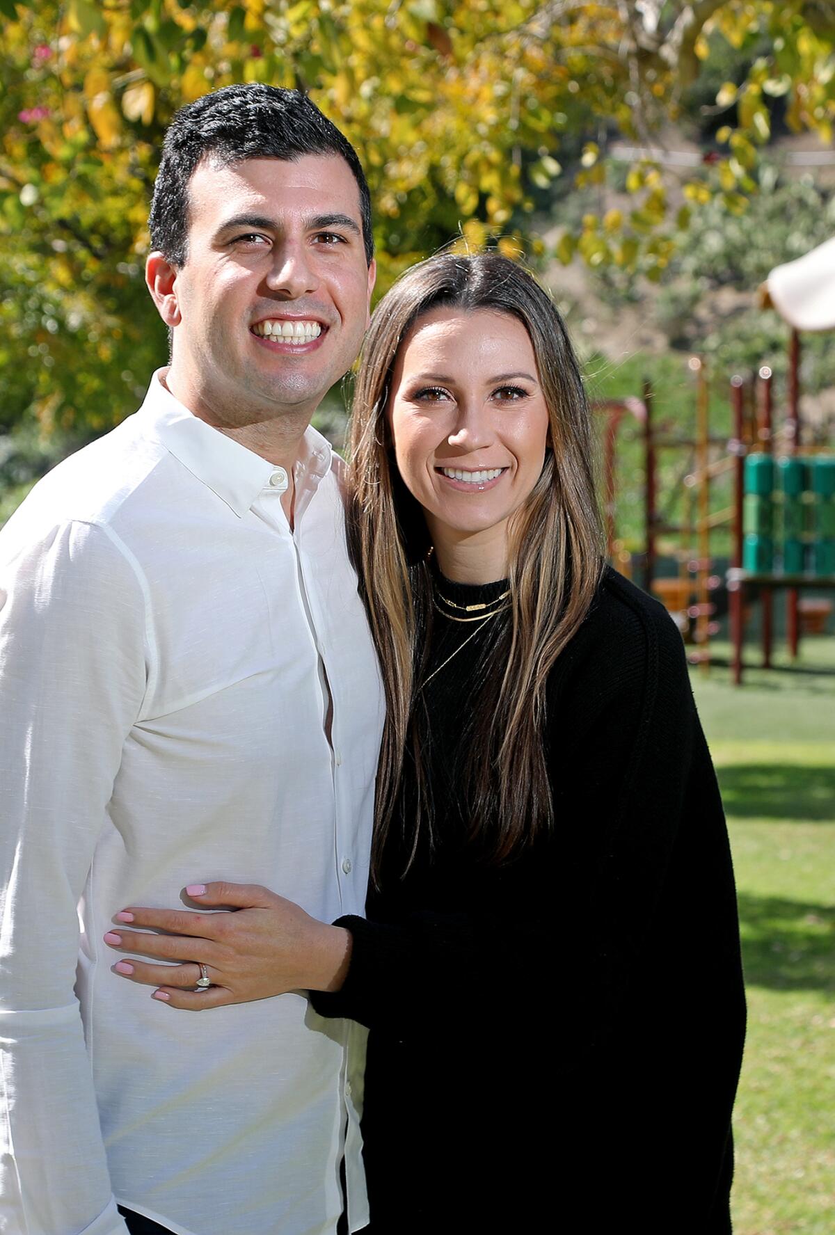 Newport Beach couple, Bob Shahmardi and Jill Welch, are newlyweds.