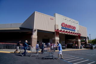 A Costco store in Alhambra, California.