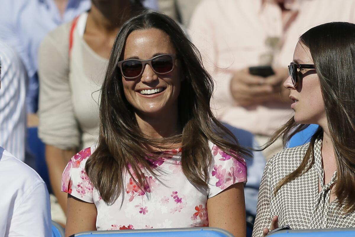 Pippa Middleton at the Queen's Championships in London on June 19, 2015.