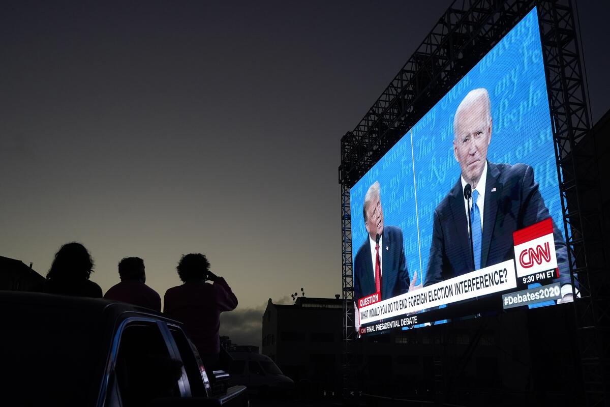 Debate EEUU: Breve atisbo de normalidad en campaña electoral