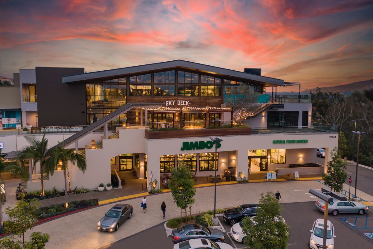 Sky Deck in Del Mar Highlands Town Center is anticipated to open this spring.