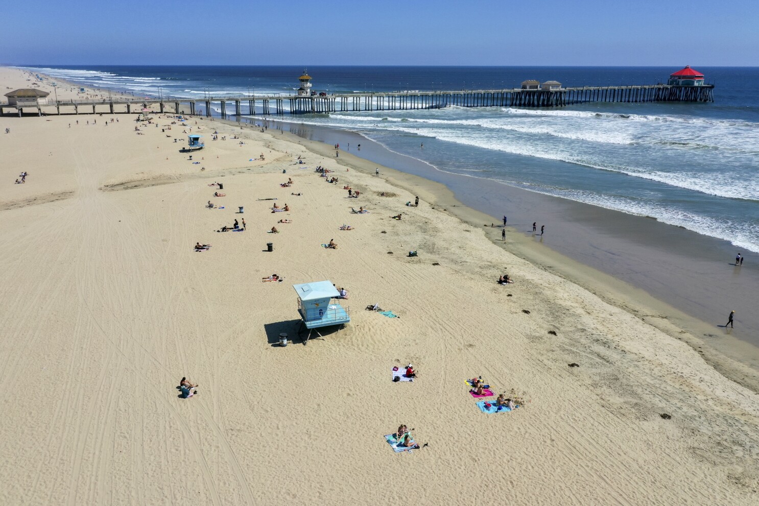 Despite Partial Reopening Of Beaches Huntington Beach Presses For