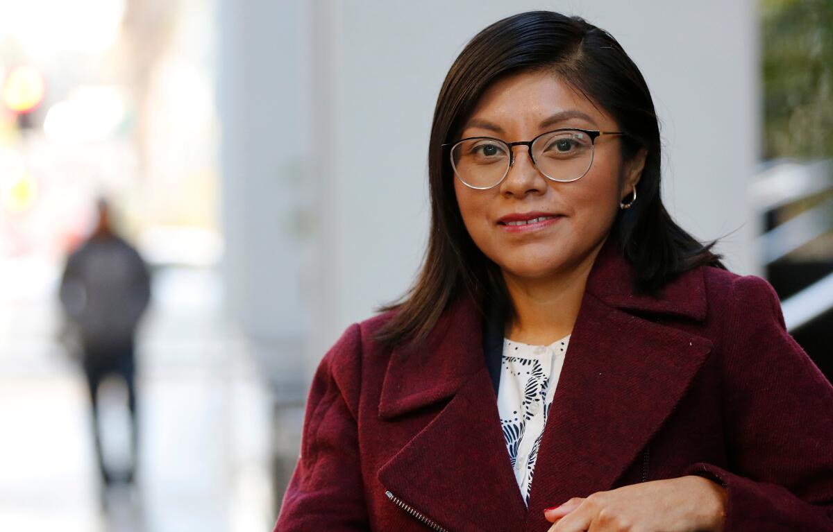 Lizbeth Mateo says her own status does not come up in court, and she’s never sure whether judges or other lawyers know that the polished, savvy woman advocating on behalf of her clients does not have legal status herself.