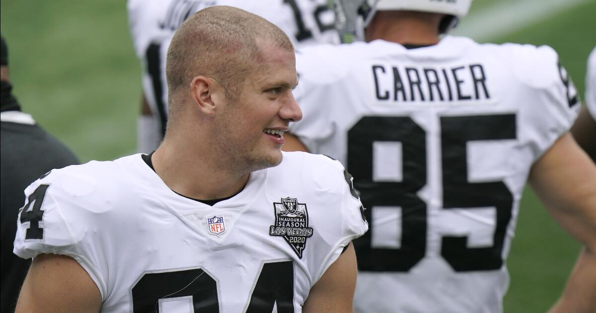 Jason Collins on Carl Nassib's decision to announce he's gay - Los Angeles  Times