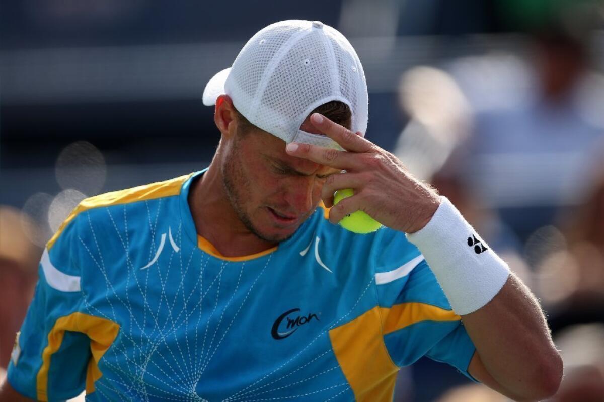 Lleyton Hewitt had the crowd on his side, but lost in the quarterfinals.