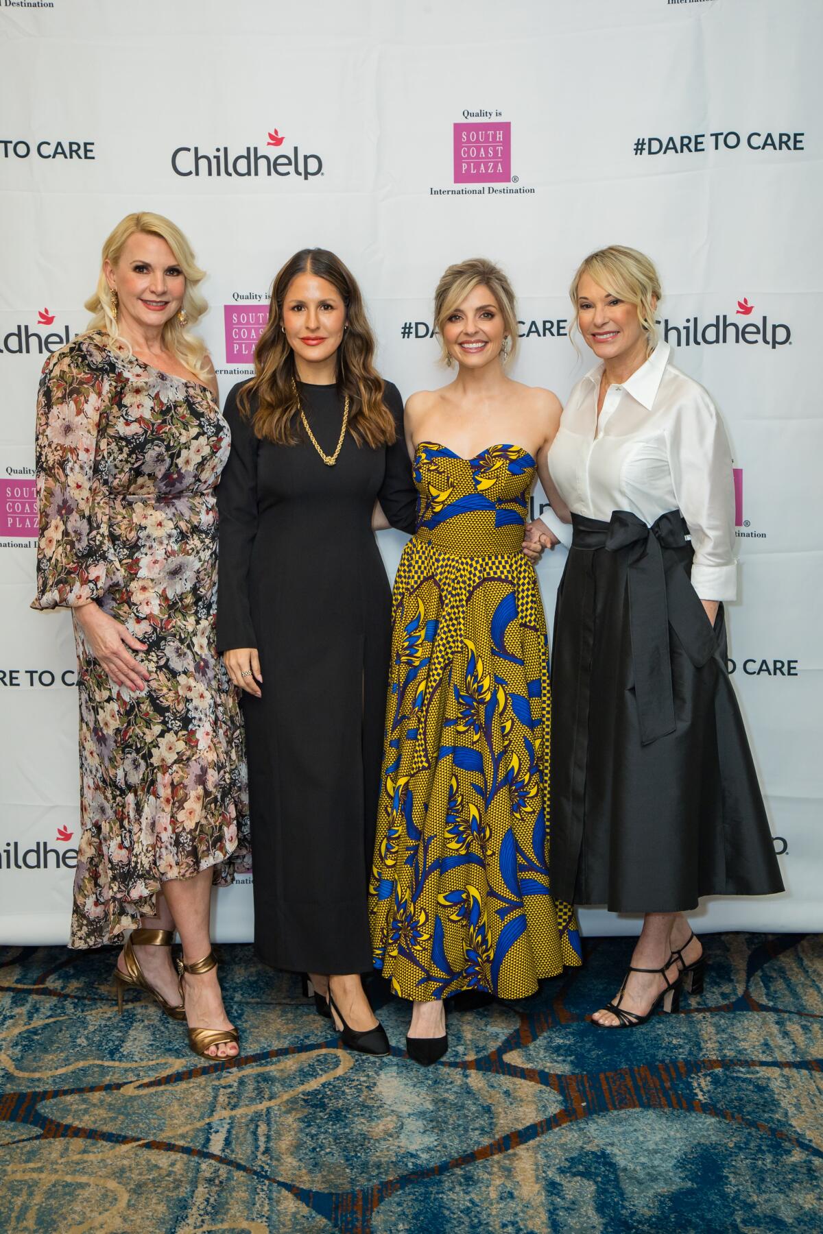 Gina Van Ocker, Ale Boggiano, Jen Lilley and Pam Pharris at the 2024 Childhelp Fashion Luncheon.