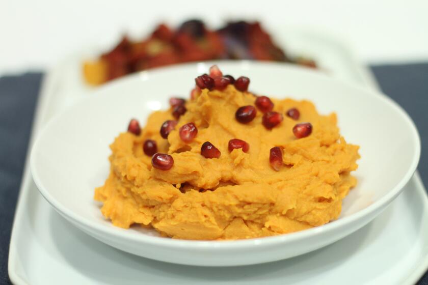 Recipe: Sweet potato and chickpea dip
