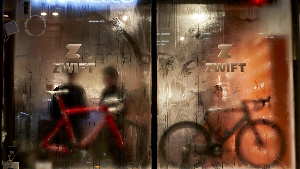 If Zwift is the future of bicycling, one athlete said, "I will go down with the ship of riding a bicycle outside — if the only way for me to make a living in cycling is to do this thing, I would rather get a real job.”