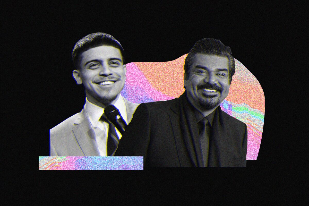 Ralph Barbosa and George Lopez.