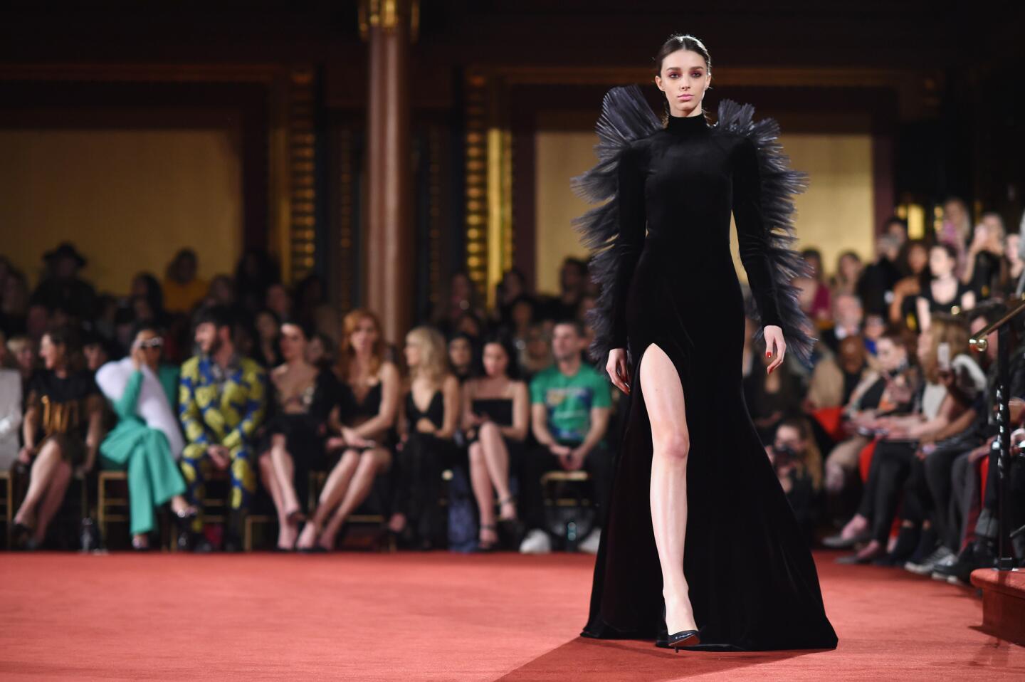 Christian Siriano's fall 2018 collection