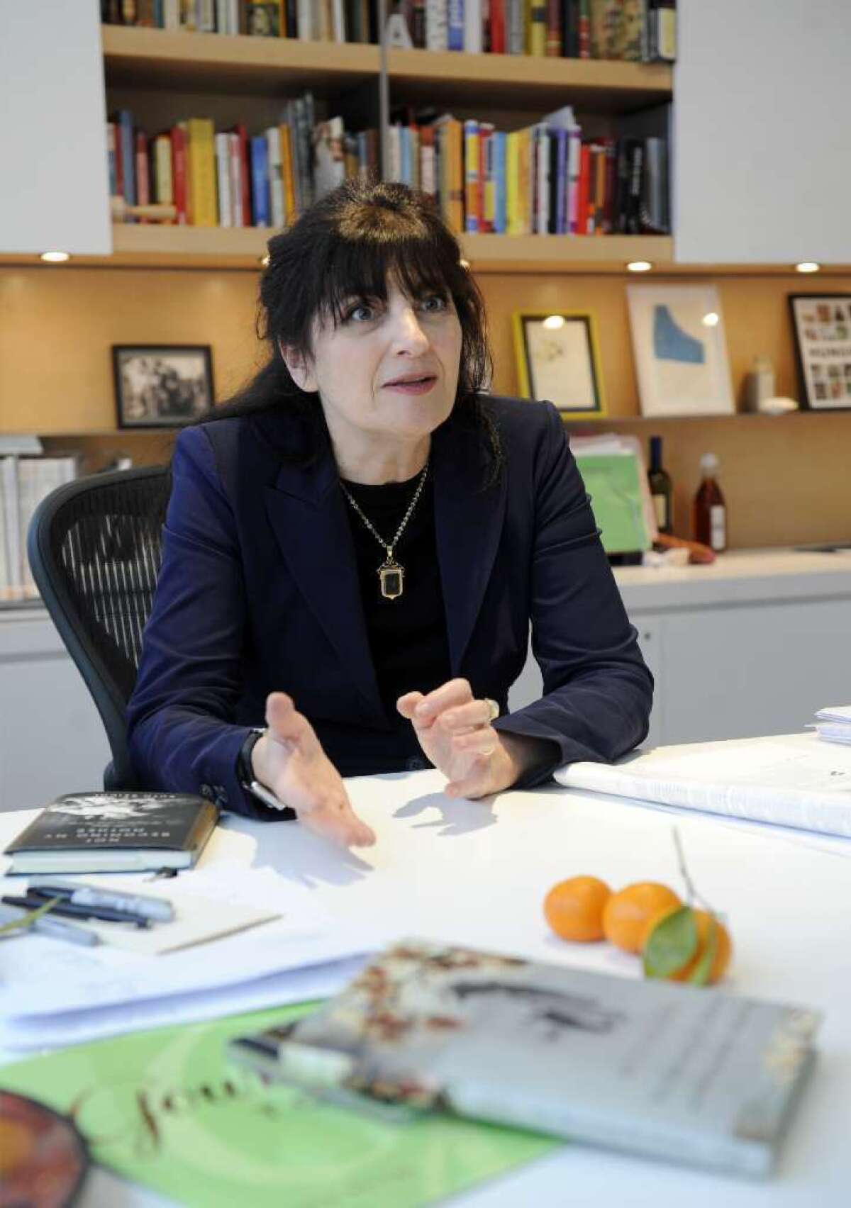 Ruth Reichl dishes on a variety of topics.