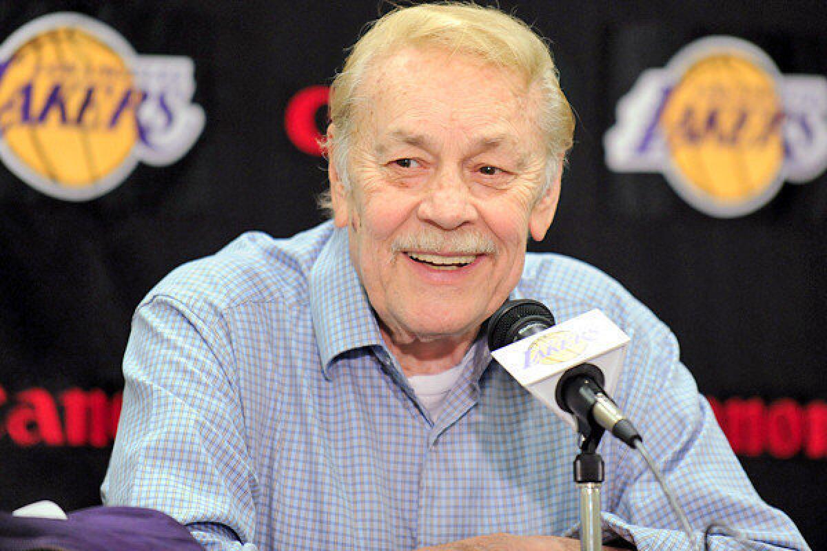 The Lakers won 10 NBA championships under the control of Dr. Jerry Buss.