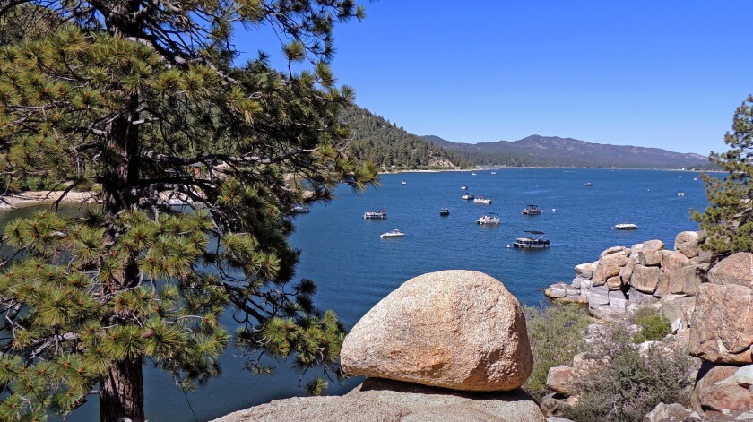 Big Bear Lake, a mountain resort town, has announced that it will stop communicating and enforcing the governor's stay-at-home order.