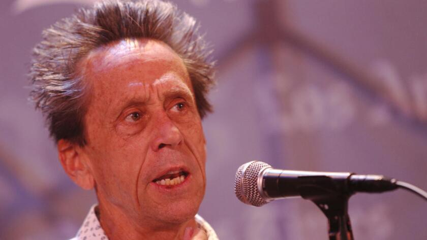 Brian Grazer, author of "A Curious Mind," speaks at the 20th Los Angeles Times Festival of Books at USC.