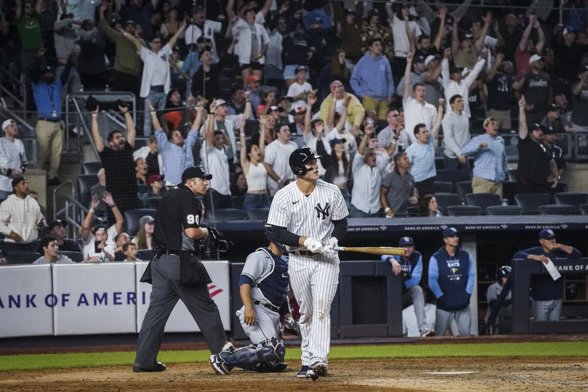 Rizzo hits three homers in Yankees win