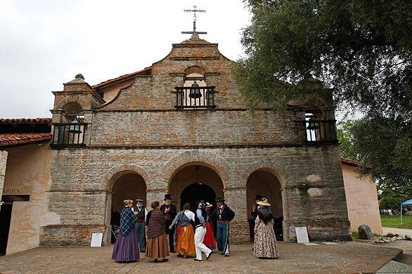 The Alta California Dance Co. performs at Mission San Antonio, a historic complex 50 miles north of Paso Robles on California's Central Coast. The mission is where, in 1798, a violin was crafted by Jose Maria Carabajal. For him, the violin -- the Carabajal -- as it came to be known, was an important part of his people, the Salinan Indians. It's gone now, stolen from an unlocked display case at the mission's tiny museum seven years ago.