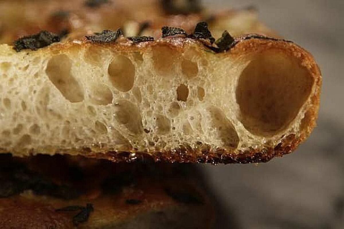 Nancy Silverton's focaccia. Recipe