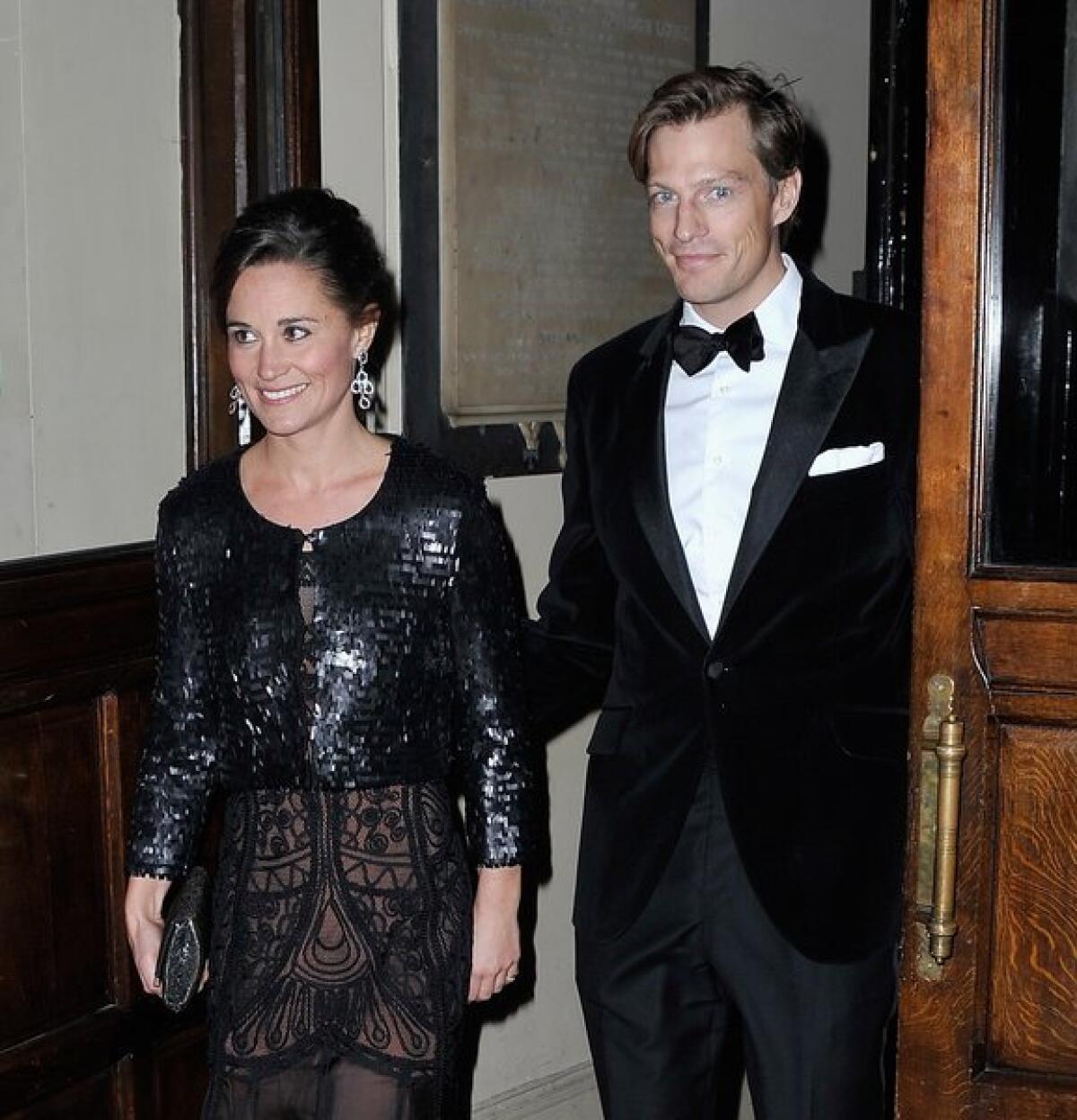 Pippa Middleton and Nico Jackson attend the Sugarplum Ball in London last month.