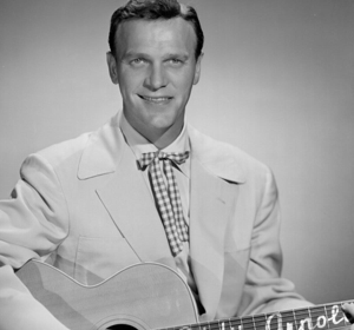 EDDY ARNOLD: His early success in the country and pop fields got Nashville record makers to start thinking about a pop-minded