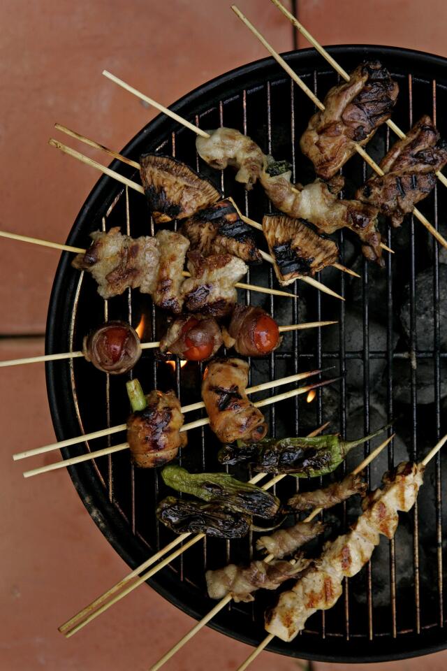 Yakitori is a perfect, laid-back approach to a meal, whether you're serving a backyard full of guests, or just the family.