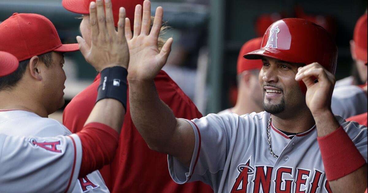 Albert Pujols, closing in on 500 homers, showed greatness at early age -  Los Angeles Times