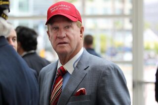 SAN DIEGO_Donald Trump spoke at the San Diego Convention Center Friday May 27, 2016 to his supporters on a two-city swing through California a week before the California Primary. |Real Estate developer Doug "Papa Doug" Manchester was at the Trump rally.| John Gastaldo/San Diego Union-Tribune