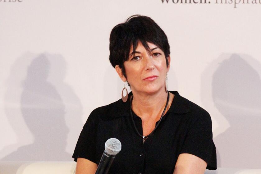 Ghislaine Maxwell attending day 1 of the 4th Annual WIE Symposium at Center 548 on September 20, 2013 in New York City.