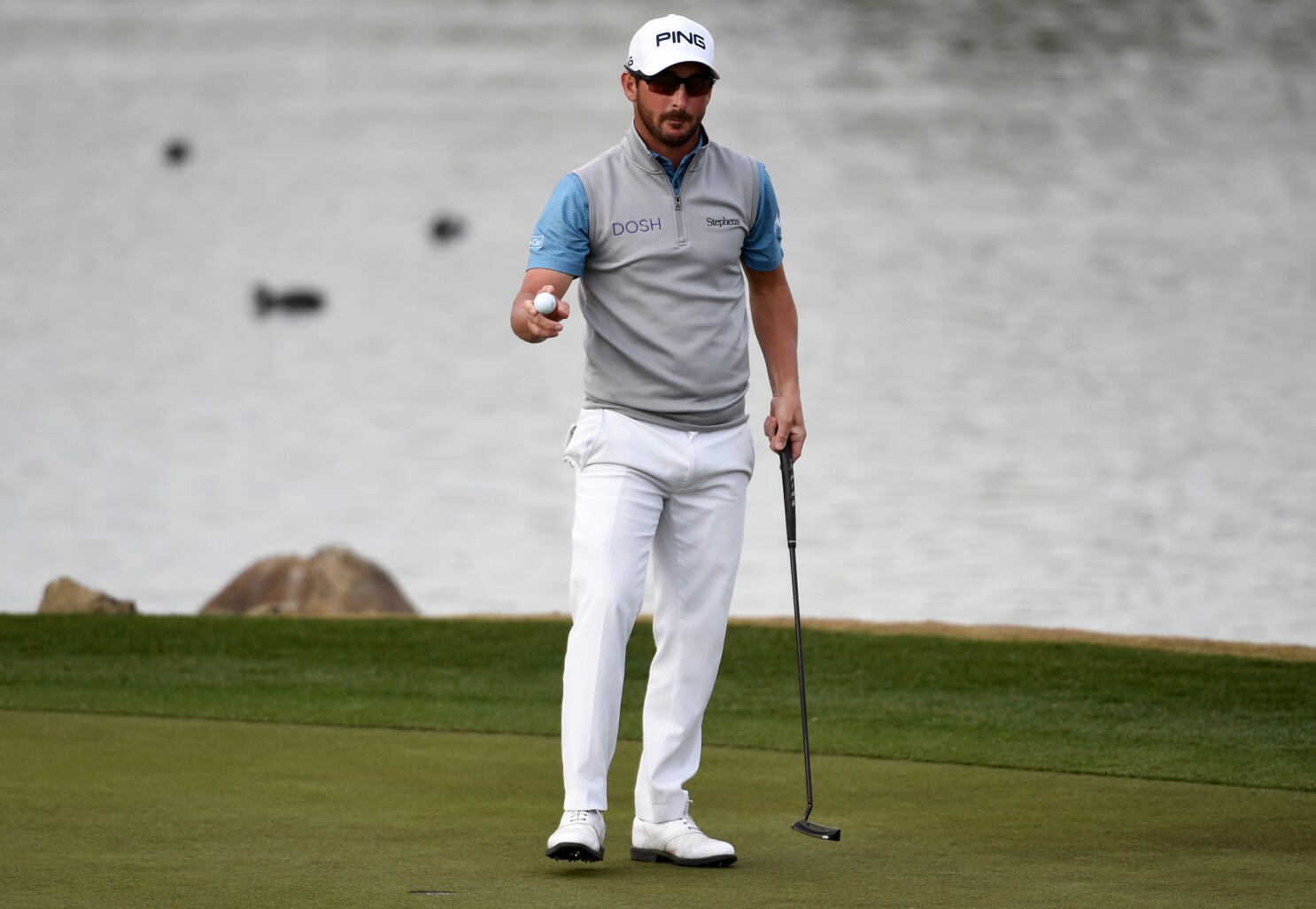 Andrew Landry Squeaks Out A Victory At The American Express After Blowing A Six Shot Lead Los Angeles Times