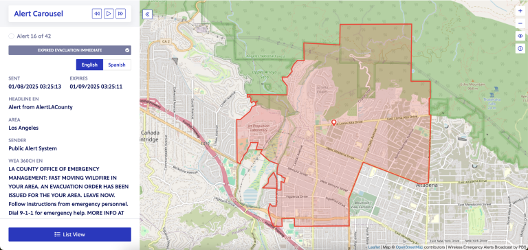 In Western Altadena, where 17 died, Eaton fire evacuation order was ...
