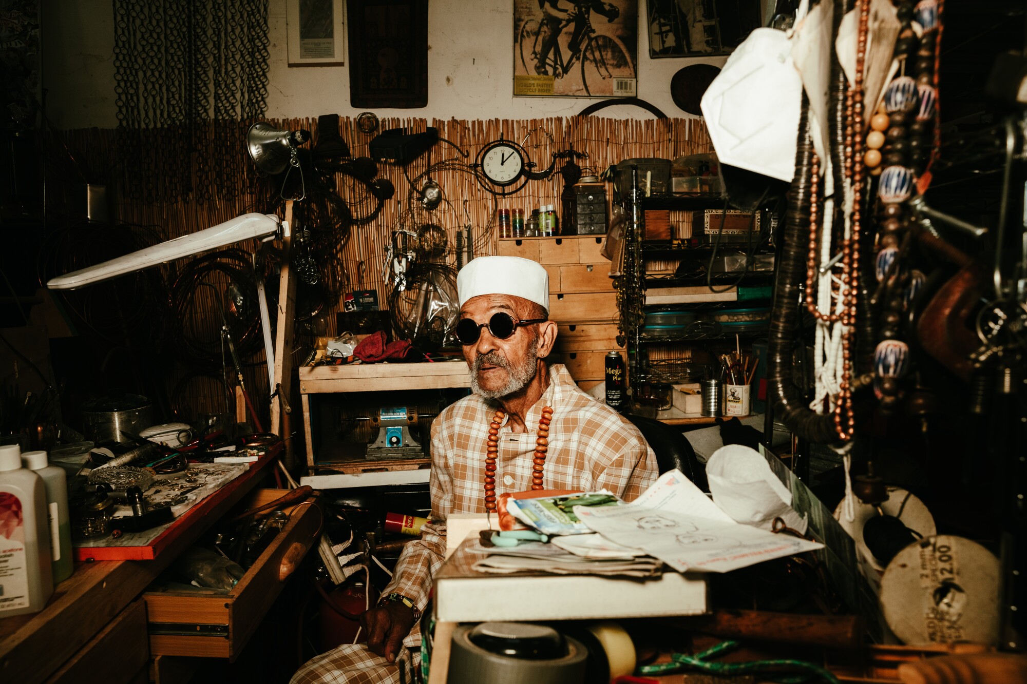 Sika Dwimfo, master jeweler, GodFather of Leimert Park, community activist for Image magazine.