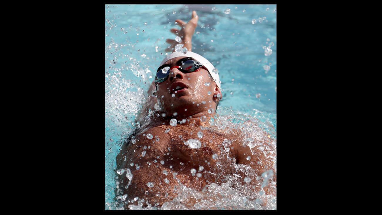 Photo Gallery: Glendale High swimming vs. Burroughs High