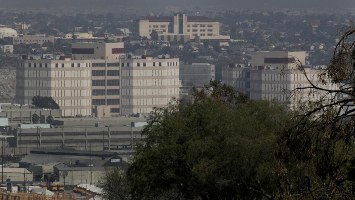 The Los Angeles County Sheriff's Department Twin Towers Correctional Facility in 2015.