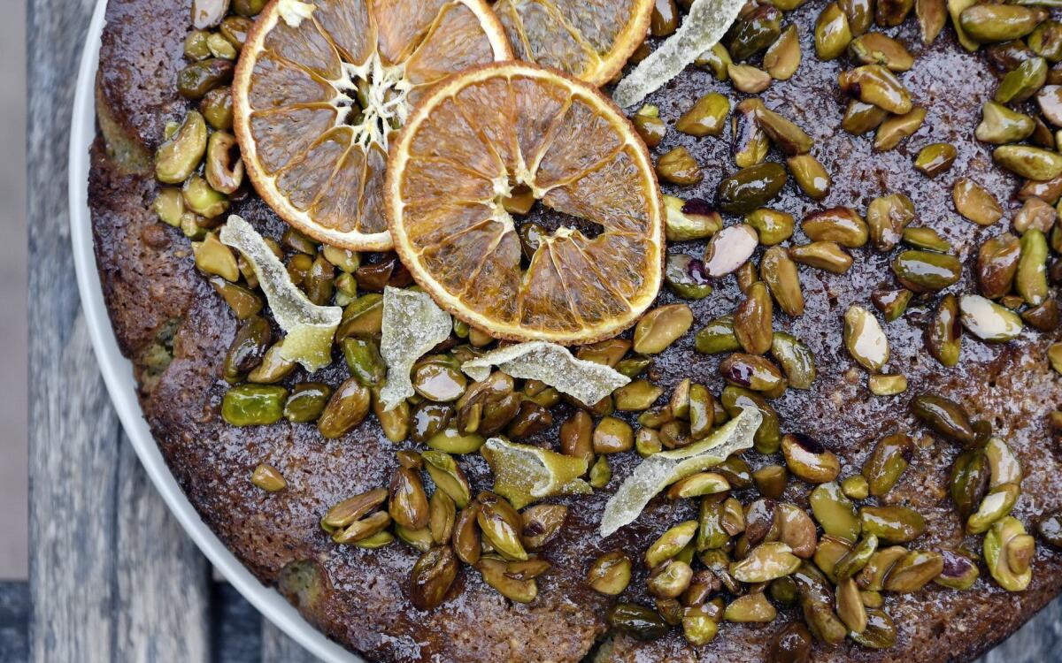 Lemon-Pistachio Cake