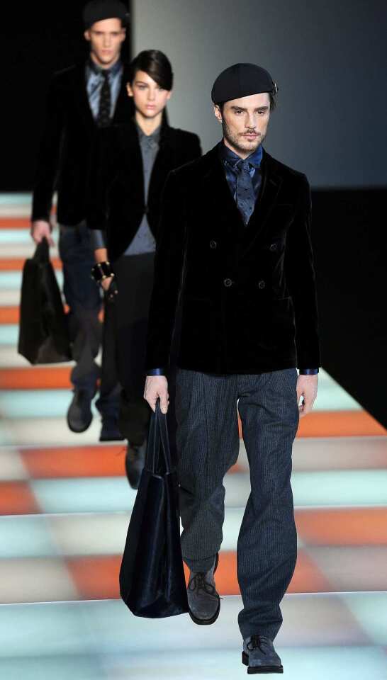 Milan Fashion Week Men's Collections F/W 2012 - Giorgio Armani