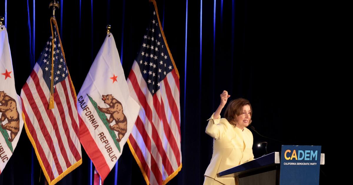 Pelosi urges Harris at DNC to seek out consensus for election