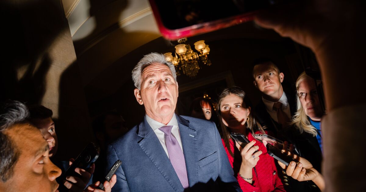 Biden, McCarthy and the fight over the debt ceiling - Los Angeles Times