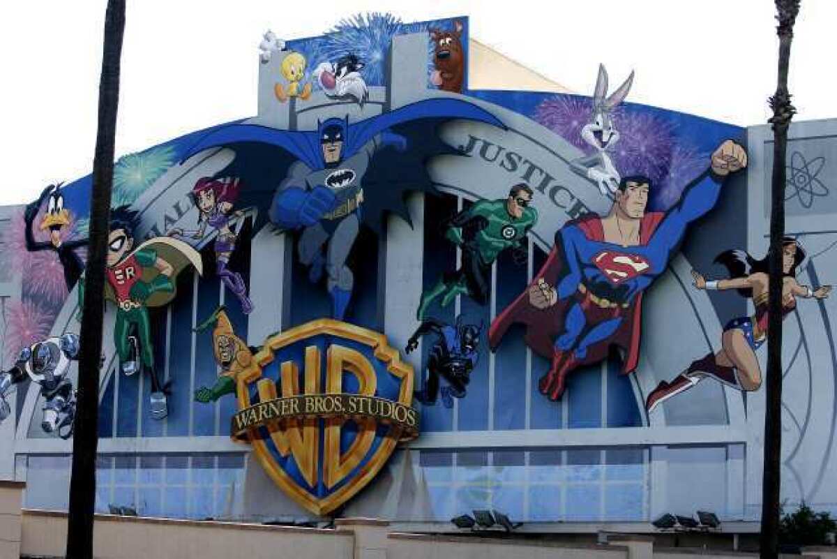 Warner Bros. lot in Burbank.