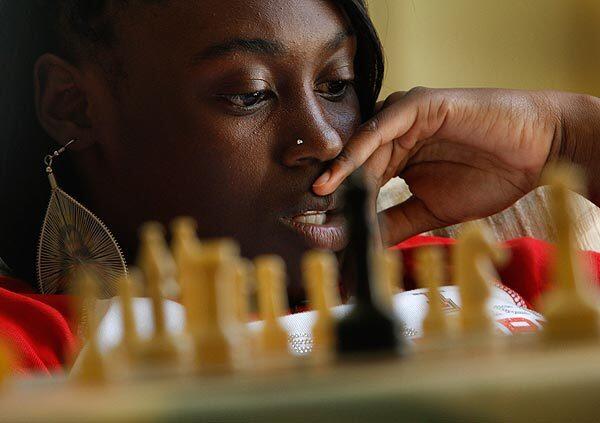 Dyhemia Young, a 15-year-old from a rough part of San Francisco who has been in and out of foster care for three years, became a nationally rated chess player. See full story