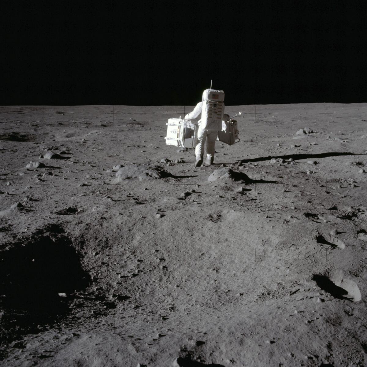 En esta foto del 20 de julio de 1969 proveída por la NASA