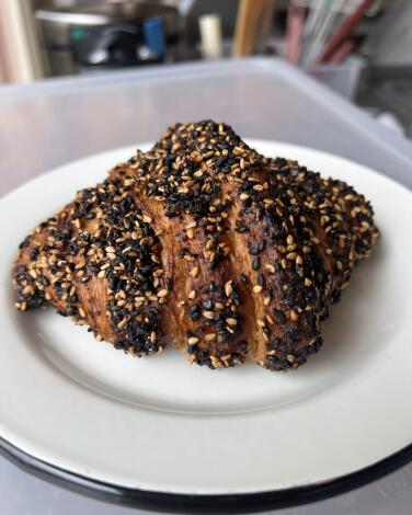 Furikake croissant from Bakers Bench.