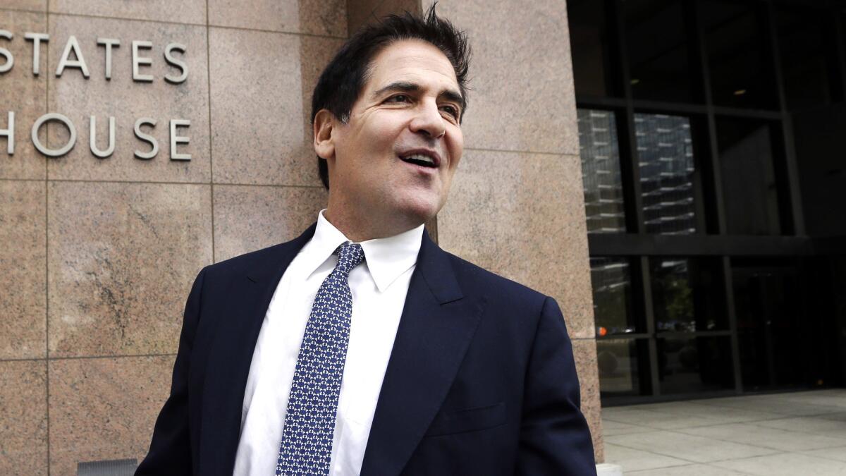 Mark Cuban for president? The Mavericks owner says of the thought, "I get asked every day."